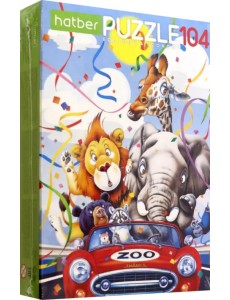 Пазлы-104 Веселое путешествие Пазлы-104 Веселое путешествие