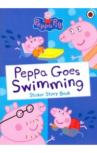 Peppa Pig. Peppa Goes Swimming (Sticker Story Book)