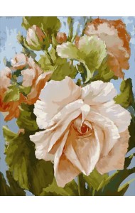 Живопись на холсте Роза, 30х40
