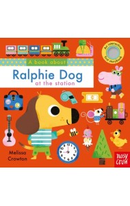 A Book About Ralphie Dog at the station