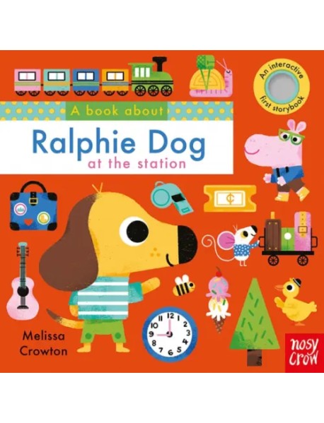 A Book About Ralphie Dog at the station