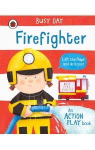 Busy Day. Firefighter