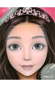 Блокнот для раскрашивания. Я визажист. Аня