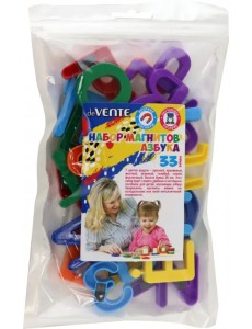 Набор магнитов Азбука, 33 буквы Набор магнитов Азбука, 33 буквы