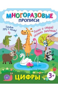 Цифры. Пиши и стирай сколько захочешь!