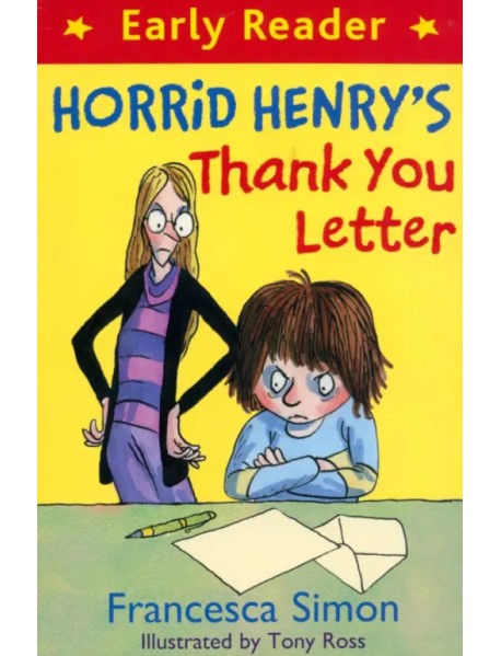 Horrid Henry's Thank You Letter