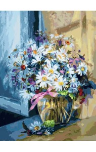 Живопись на холсте Ромашковое утро