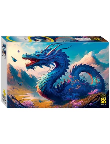 Пазл-1000 Синий дракон