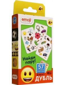 Настольная игра Эмоджи. Дубль Настольная игра Эмоджи. Дубль