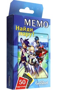 Настольная игра Геншин. Мемо