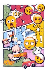 Эмоджи. Жизнь. Картина по номерам