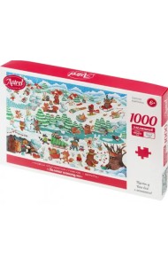 Пазл-1000 Зимние каникулы