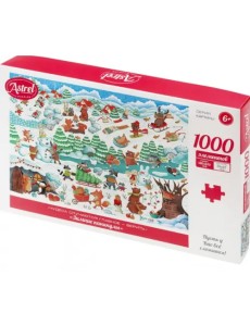 Пазл-1000 Зимние каникулы