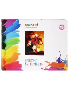 Картина по номерам Цветы