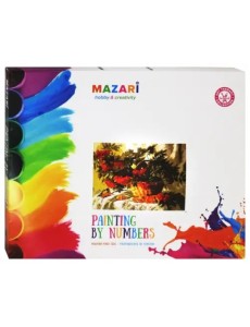 Картина по номерам "ЦВЕТЫ" 40х50см (M-10070)