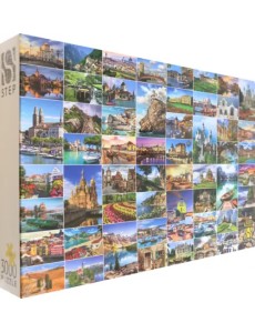 Puzzle-3000 Достопримечательности Европы