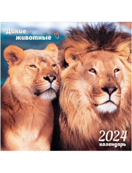 Календарь настенный на 2024 год В мире дикой природы 2