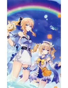 Картина по номерам Геншин. Золотые яблоки Картина по номерам Геншин. Золотые яблоки