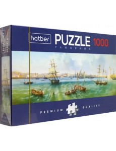 Puzzle-1000 Панорама. Морская регата
