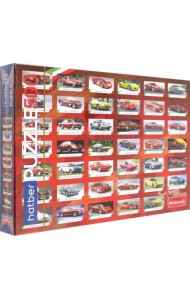 Puzzle-500 Ностальгия. Автомобили мира