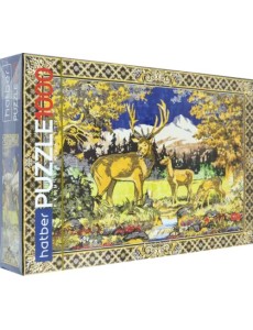 Puzzle-1000 Ковер СССР. Олени Puzzle-1000 Ковер СССР. Олени