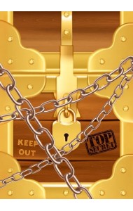 Блокнот Top secret. Сокровища, А6+, 64 листа