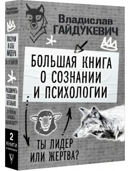 Большая книга о сознании и психологии. Ты лидер или жертва?