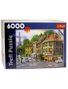 Пазл-6000. Улица в Париже. 6000 деталей