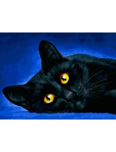 Живопись на холсте На голубом