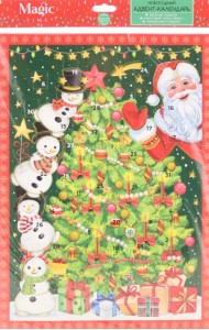 Адвент-плакат Волшебство с окошками-сюрпризами