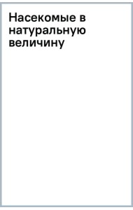 Насекомые в натуральную величину