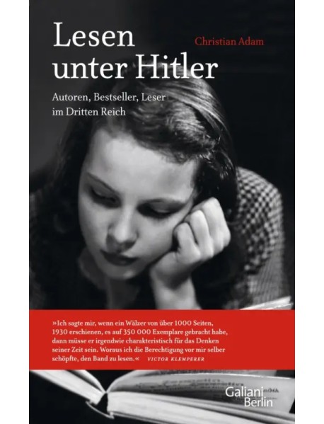Lesen unter Hitler. Autoren, Bestseller, Leser im Dritten Reich