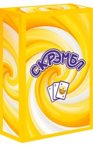 Настольная игра в слова Скрэмбл