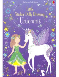 Little Sticker Dolly Dressing. Unicorns