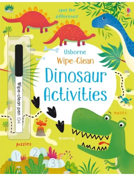 Wipe-Clean Dinosaur Activities