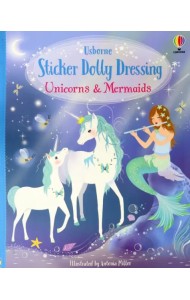 Sticker Dolly Dressing. Unicorns and Mermaids