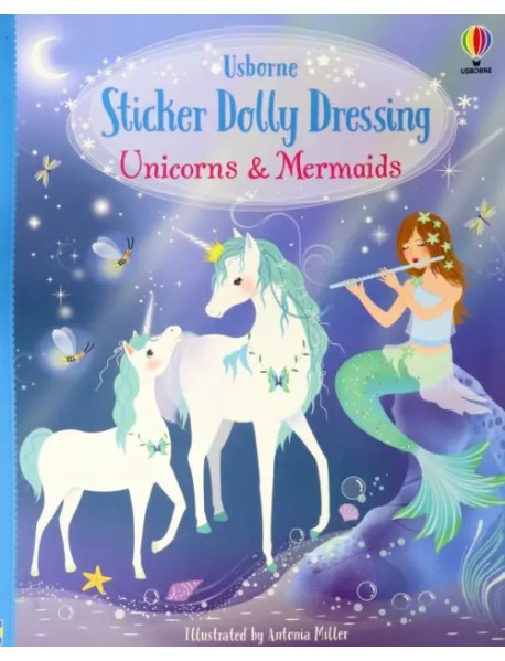 Sticker Dolly Dressing. Unicorns and Mermaids