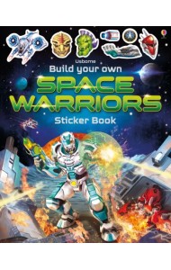 Build Your Own Space Warriors Sticker Book