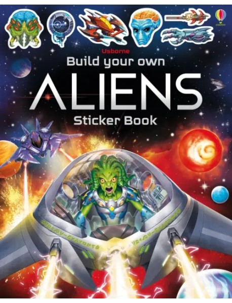 Build Your Own Aliens Sticker Book