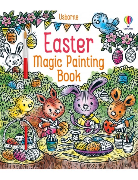 Easter. Magic Painting Book