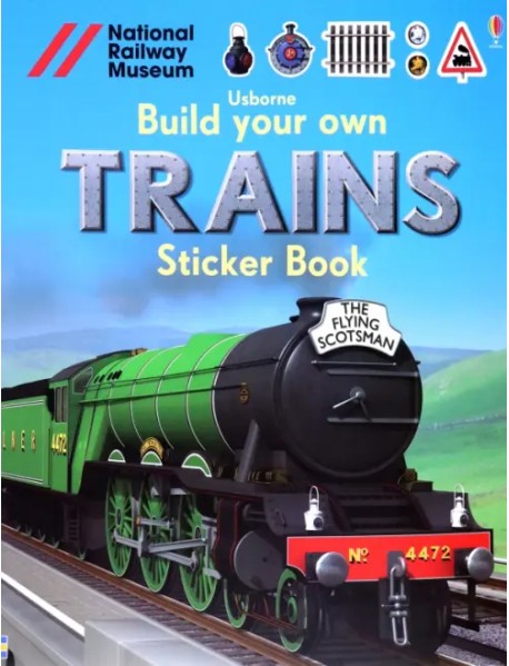 Build Your Own Trains Sticker Book