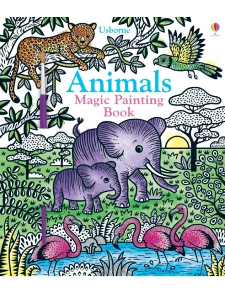 Animals. Magic Painting Book