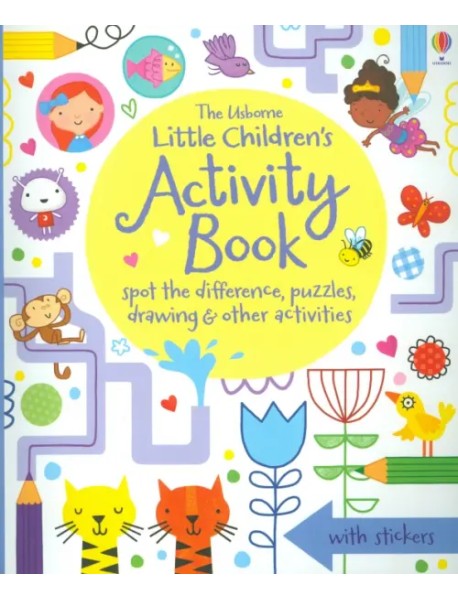 Little Children's Activity Book Spot the Difference, Puzzles and Drawing