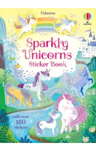 Sparkly Unicorns. Sticker Book