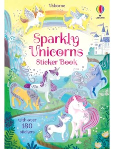 Sparkly Unicorns. Sticker Book