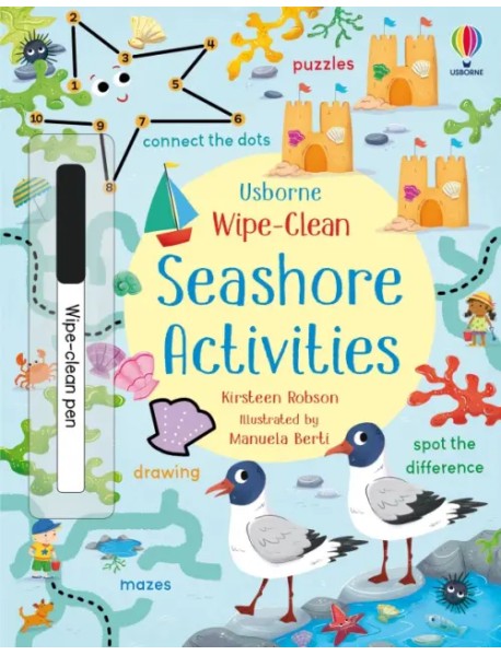 Wipe-Clean Seashore Activities