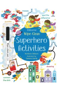 Wipe-Clean Superhero Activities