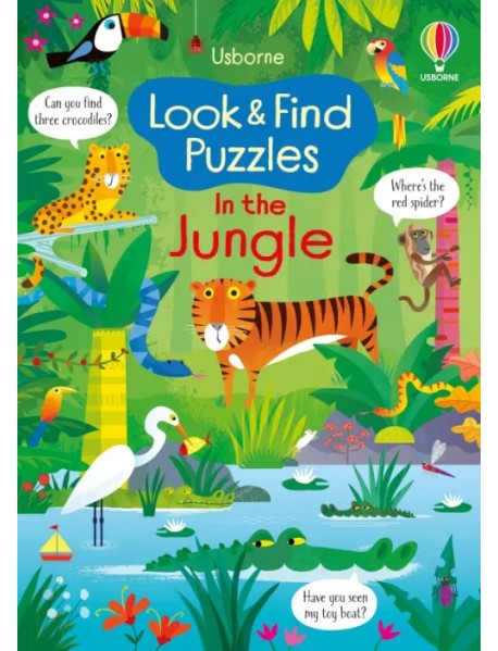 Look and Find Puzzles. In the Jungle