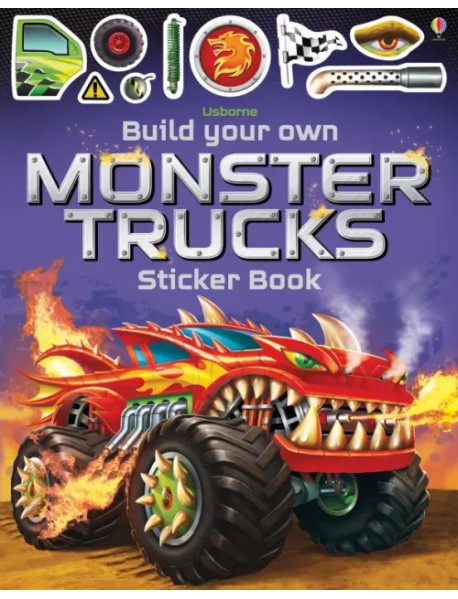 Build Your Own Monster Trucks Sticker Book