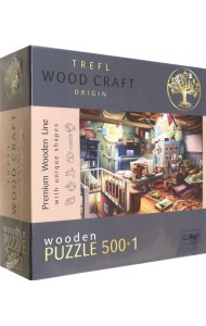 Деревяный пазл-501 Сокровища на чердаке